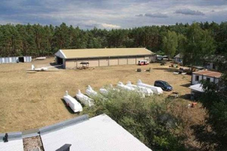 Vereinsgelände des Flugsportvereins