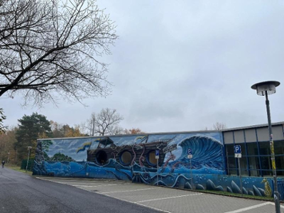Gebäude Schwimmhalle 