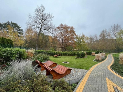 Außenbereich Sauna 
