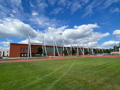 Leichtathletikhalle am Sportpark Luftschiffhafen (LSH)