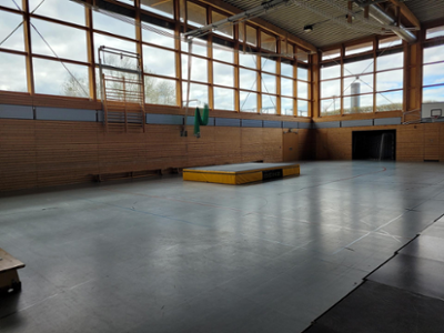 Mehrzweckhalle Templin innen