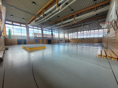 Mehrzweckhalle Templin innen