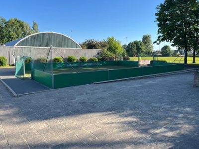 Sporthalle Lehnin und DFB Minispielfeld