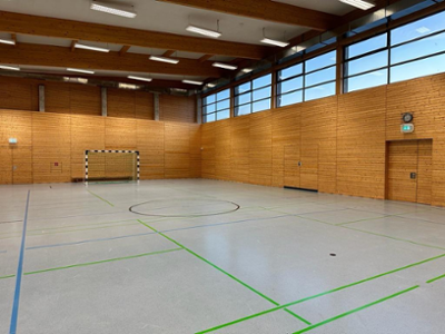 Sporthalle Criewen innen
