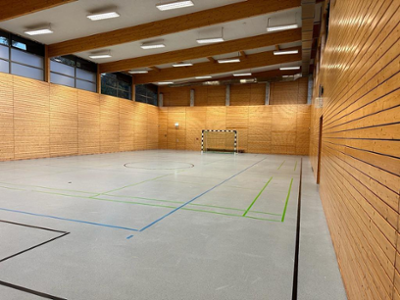 Sporthalle Criewen innen