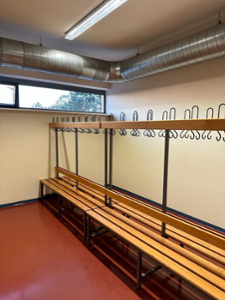Sporthalle Criewen Umkleideraum