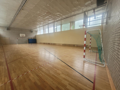 Sporthalle Göritz innen