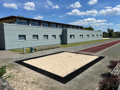 Sporthalle des Oberstufenzentrums Werder des Landkreises Potsdam-Mittelmark  Altenkirch-Weg 6-8