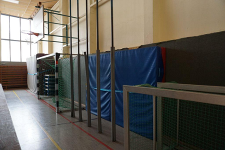 Sporthalle Passow innen