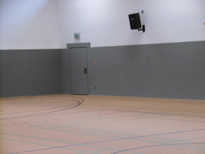 Sporthalle Rückersdorf Innenansicht
