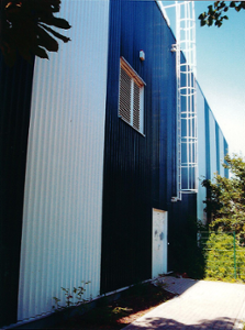 Sporthalle Talsand außen