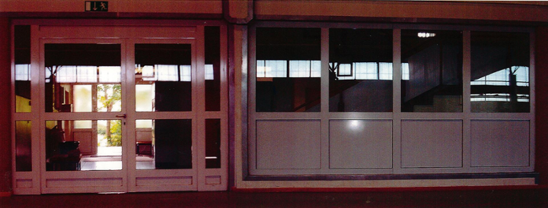 Zugang Sporthalle Talsand
