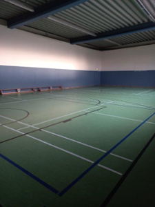 Sporthalle innen