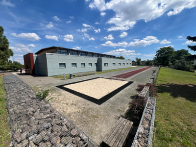 Aussensportanlage des Oberstufenzentrums Werder des Landkreises Potsdam-Mittelmark Leichtathletik