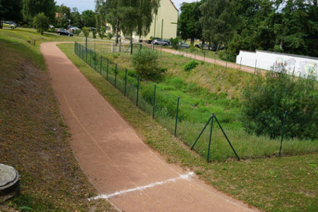  Außensportanlage Passow Laufbahn