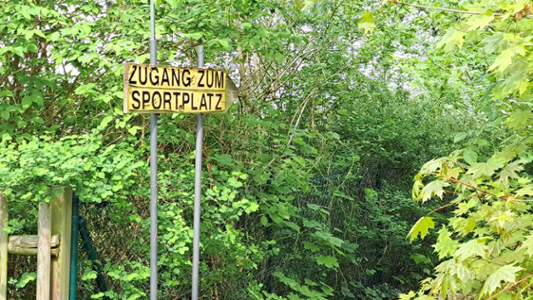 Bolzplatz in Sacrow