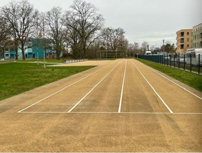 Laufbahn 100 Meter 