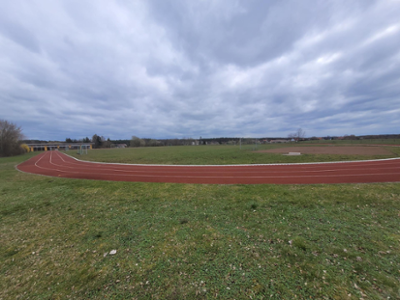 Sportplatz Laufbahn