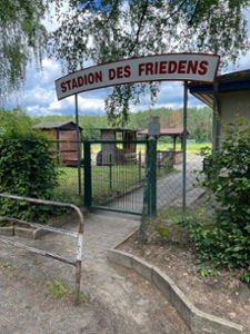 Stadion des Friedens Eingang